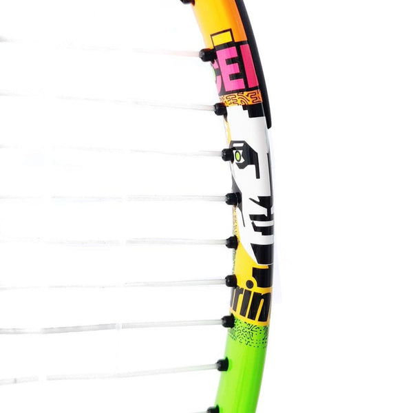 PRINCE 7T56V5050 Ace Face Junior 21 Strung Tennis Racquet – Orange/Green | 190 Grams Length, 16x19 String Pattern | Lightweight Junior Tennis Racket for Ages 4-6