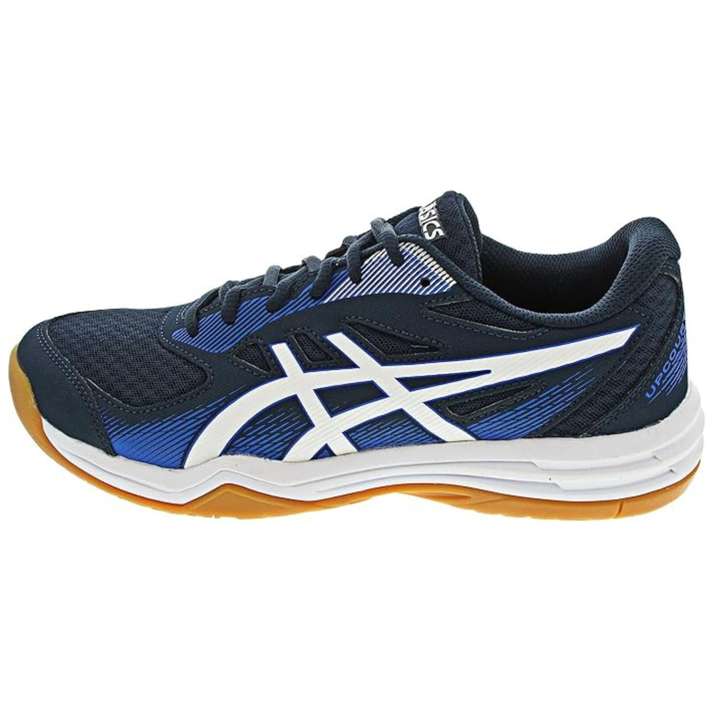 ASICS UPCOURT 5 Indoor Court Shoes | Badminton/Volleyball Shoes | Non-Marking Rubber Sole | Breathable Mesh Upper | Lightweight & Flexible - Best Price online Prokicksports.com