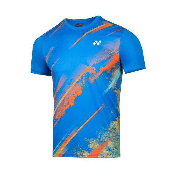 YONEX RM H036-2877-Easy4-S Men’s Round Neck T-Shirt | Yonex TruDry Moisture Wicking Sportswear for Badminton, Tennis, Gym & Running