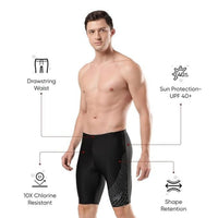 Speedo Men’s Endurance 10 Medley Logo Jammer – Chlorine-Resistant Swim Shorts with Drawcord & UPF 40+ - Best Price online Prokicksports.com
