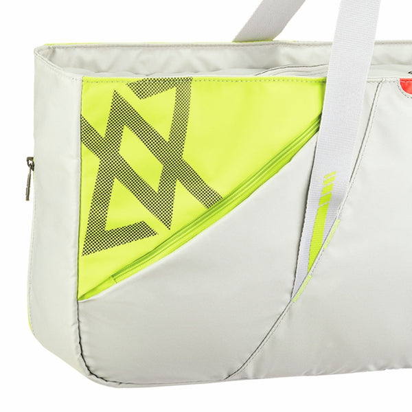 Yonex BA52531VEX Club Tournament VA Badminton Racquet Bag - Grayish Beige | Spacious, Durable & Stylish Racquet Kit Bag | Ideal for Players & Clubs