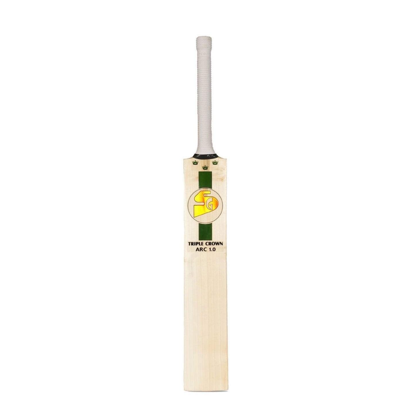 SG Triple Crown Arc 1.0 English Willow Cricket Bat – SH, Grade 1 Willow, Professional-Grade Bat for Advanced Players, Thick Edges, Lightweight with Bat Cover - Best Price online Prokicksports.com