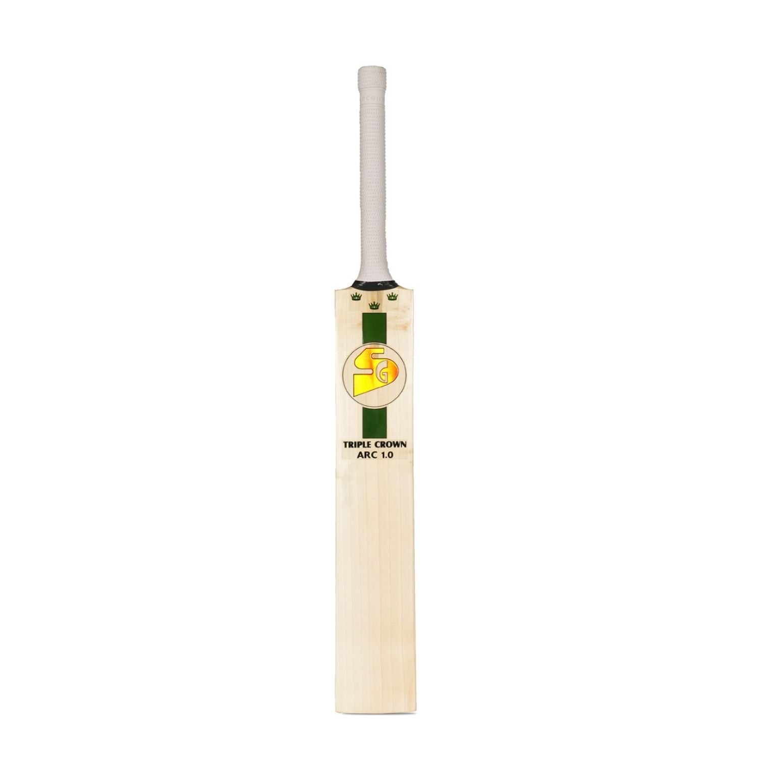 SG Triple Crown Arc 1.0 English Willow Cricket Bat – SH, Grade 1 Willow, Professional-Grade Bat for Advanced Players, Thick Edges, Lightweight with Bat Cover - Best Price online Prokicksports.com
