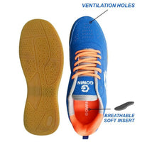 Gowin Smash 2.0 Men’s/Women’s Non‑Marking Badminton Shoe – Lightweight PVC Upper, EVA Midsole & Windlass Outsole - Best Price online Prokicksports.com