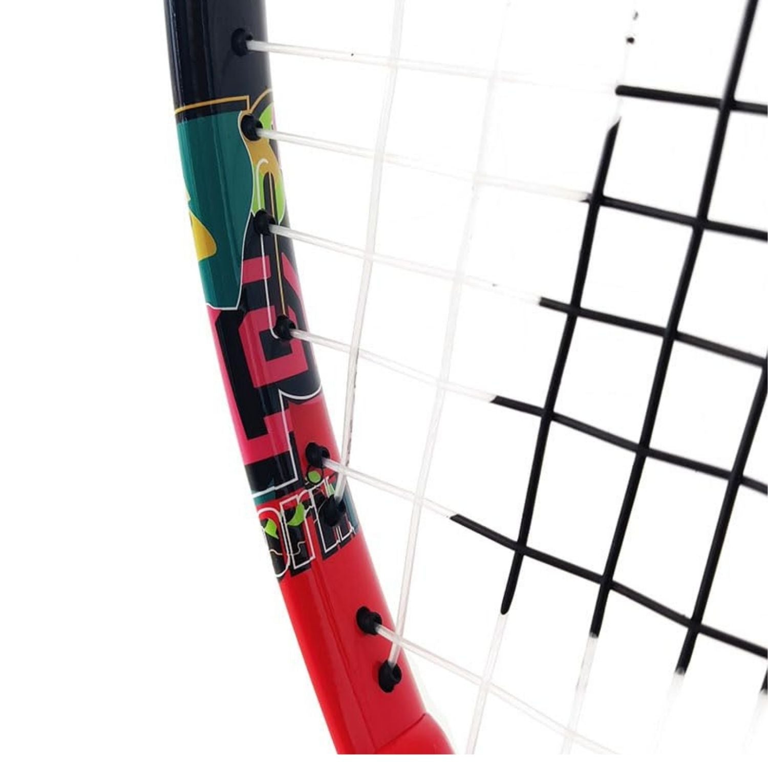 PRINCE 7T56T5050 Ace Face Junior 25 Strung Tennis Racquet – Black/Red | 237 Grams, 25 inch Length, 16x19 String Pattern | Lightweight Junior Tennis Racket for Beginners - Best Price online Prokicksports.com