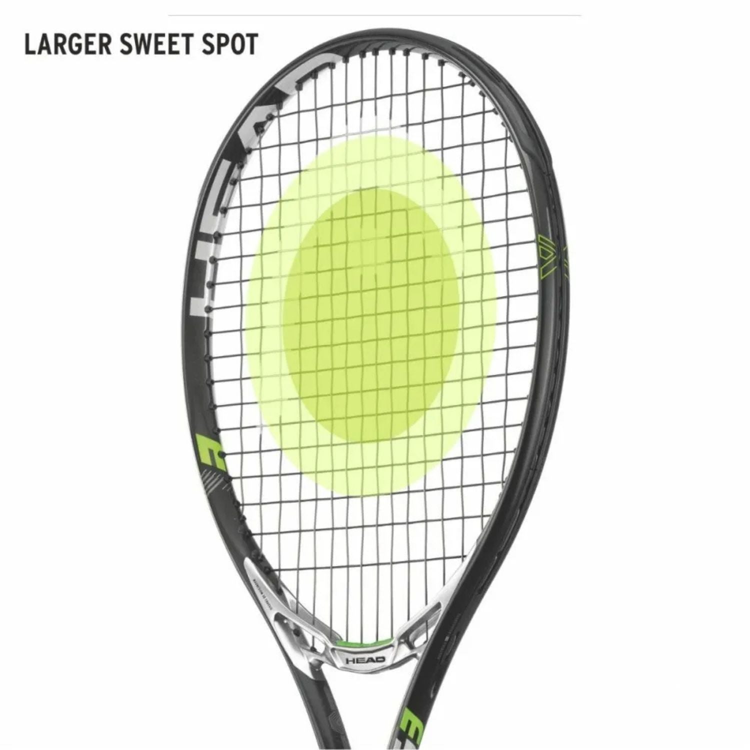 HEAD MXG 3 Graphite Tennis Racquet (Unstrung) | Mg-Graphene Touch Technology, Power & Spin, Large Sweet Spot - Best Price online Prokicksports.com