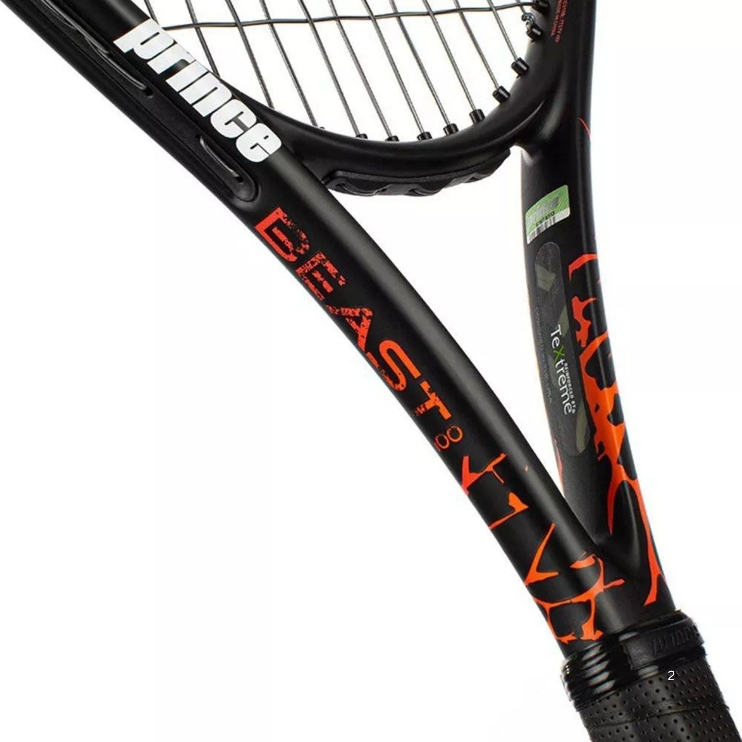 PRINCE Textreme Beast 100 Unstrung Tennis Racquet – 300 Grams, 100 sq. in. Head Size, Textreme X + Twaron Technology, Advanced Level Racquet for Control & Power - Best Price online Prokicksports.com