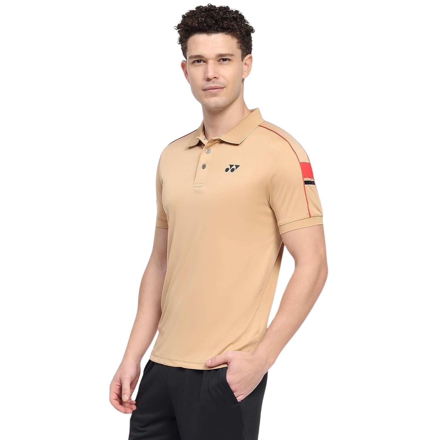 Yonex 2735 Easy4 Men's Polo T-Shirt | Quick Dry TruDry Technology, Breathable Fleecy Polyester | Sporty Polo Collar for Badminton, Tennis, Gym & Multi-Sport - Best Price online Prokicksports.com