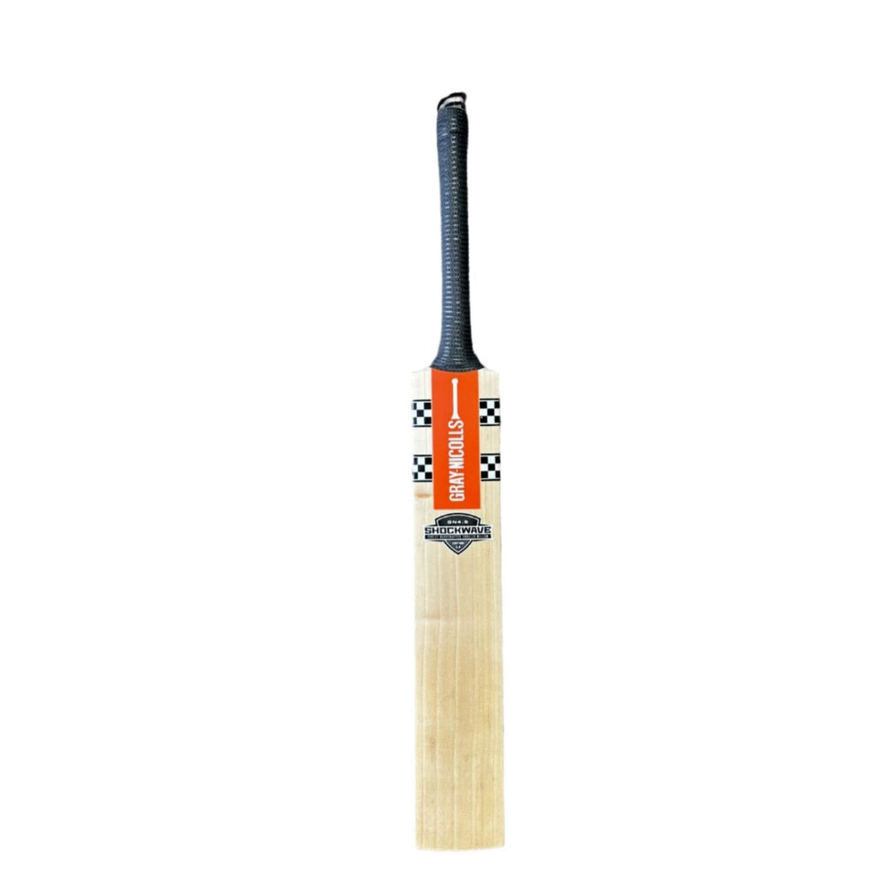 Gray Nicolls GN4.5 Shockwave English Willow Cricket Bat – SH | Grade 3 Willow, Large Low Profile, Mid-Mid/Low Sweet Spot, Lightweight | 12 Cane Handle for Excellent Feel - Best Price online Prokicksports.com