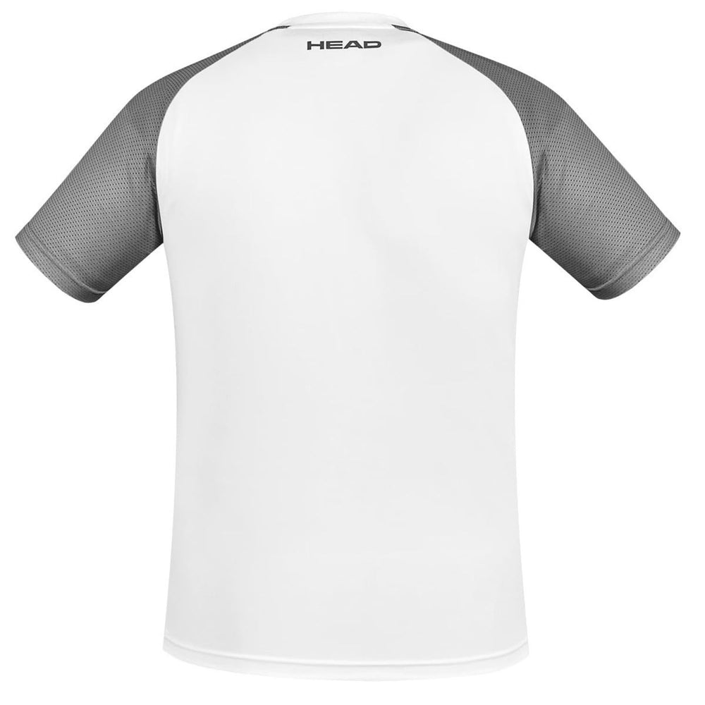 HEAD HCD Model Men's Round Neck T-Shirt – 100% Polyester | Moisture-Wicking, Lightweight Athletic Fit | Crew Neck - Best Price online Prokicksports.com