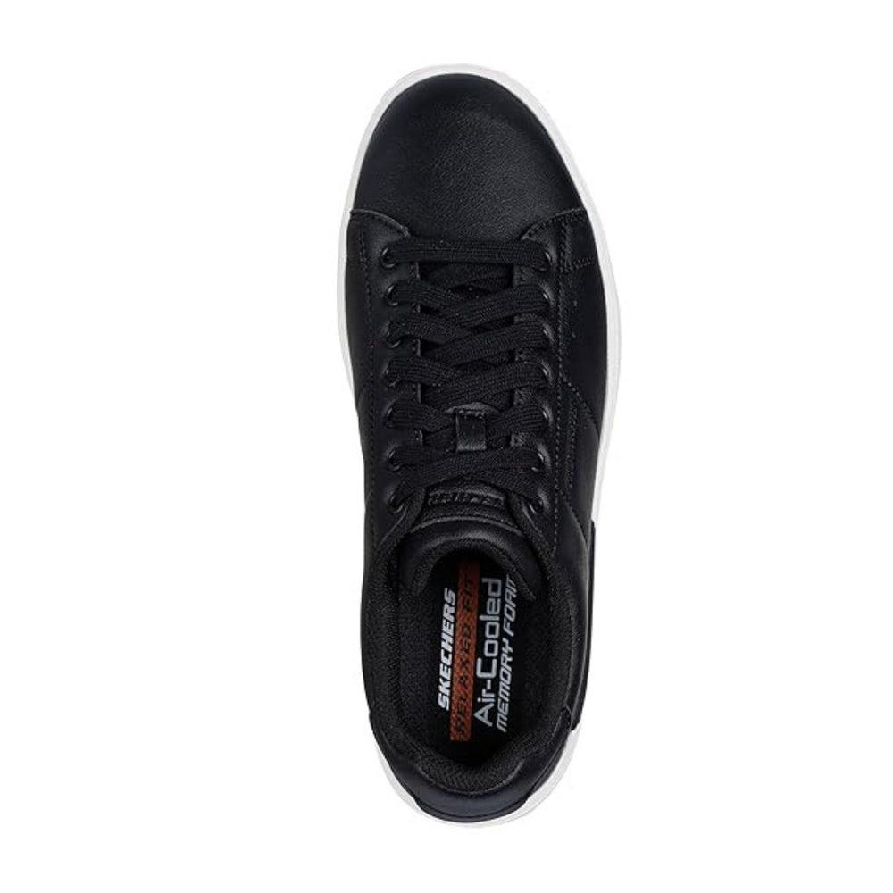 Skechers Men’s Verloma Bening Lace-Up Sneakers – Relaxed Fit, Synthetic Upper & Air‑Cooled Memory Foam Comfort - Best Price online Prokicksports.com