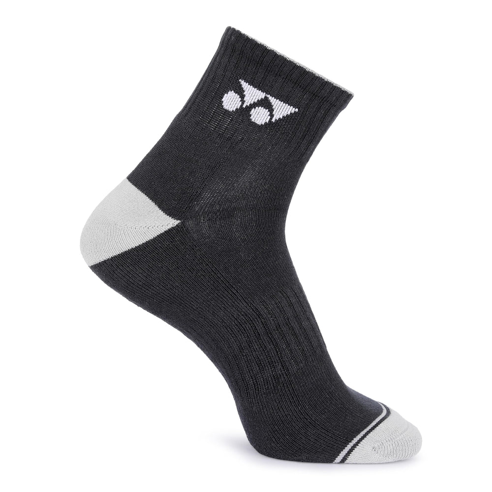 Yonex 2573SX1 TruDry Quarter Length Performance Sports Socks (1 Pair) | Breathable Moisture-Wicking Cotton Cushion Socks