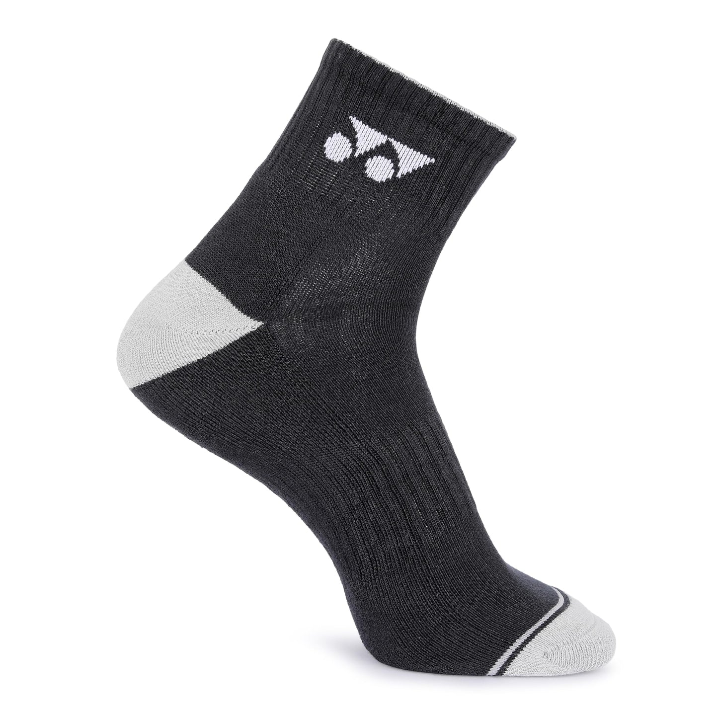 Yonex 2573SX1 TruDry Quarter Length Performance Sports Socks (1 Pair) | Breathable Moisture-Wicking Cotton Cushion Socks