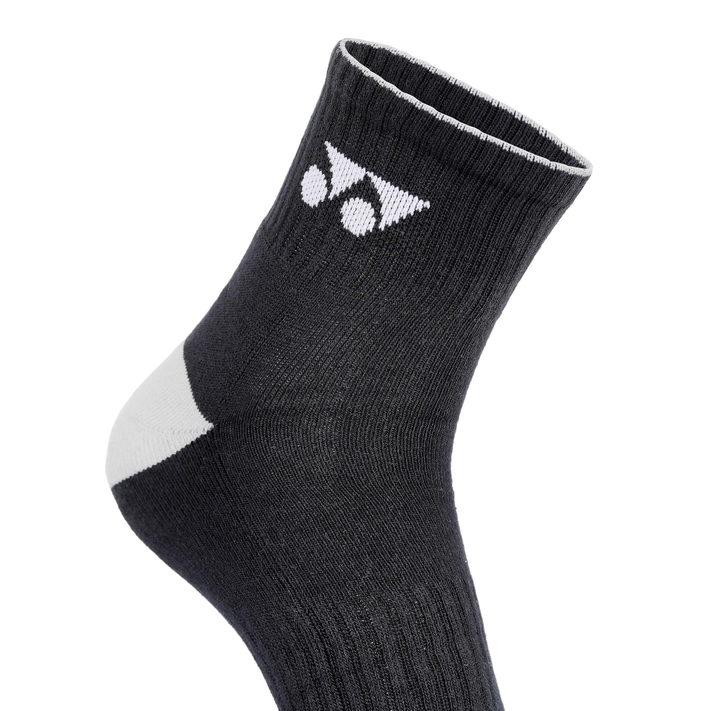 Yonex 2573SX1 TruDry Quarter Length Performance Sports Socks (1 Pair) | Breathable Moisture-Wicking Cotton Cushion Socks
