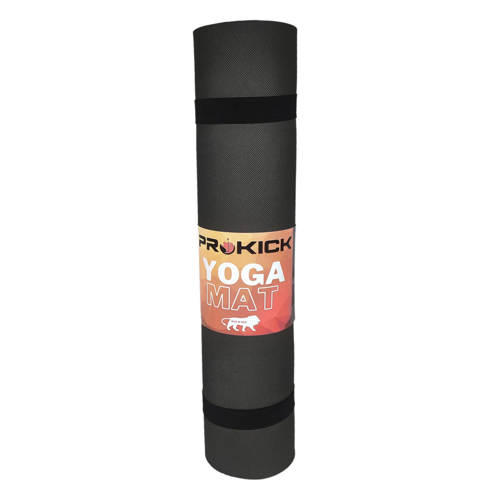 Prokick Anti Skid EVA Yoga mat with Strap, 4MM - Best Price online Prokicksports.com