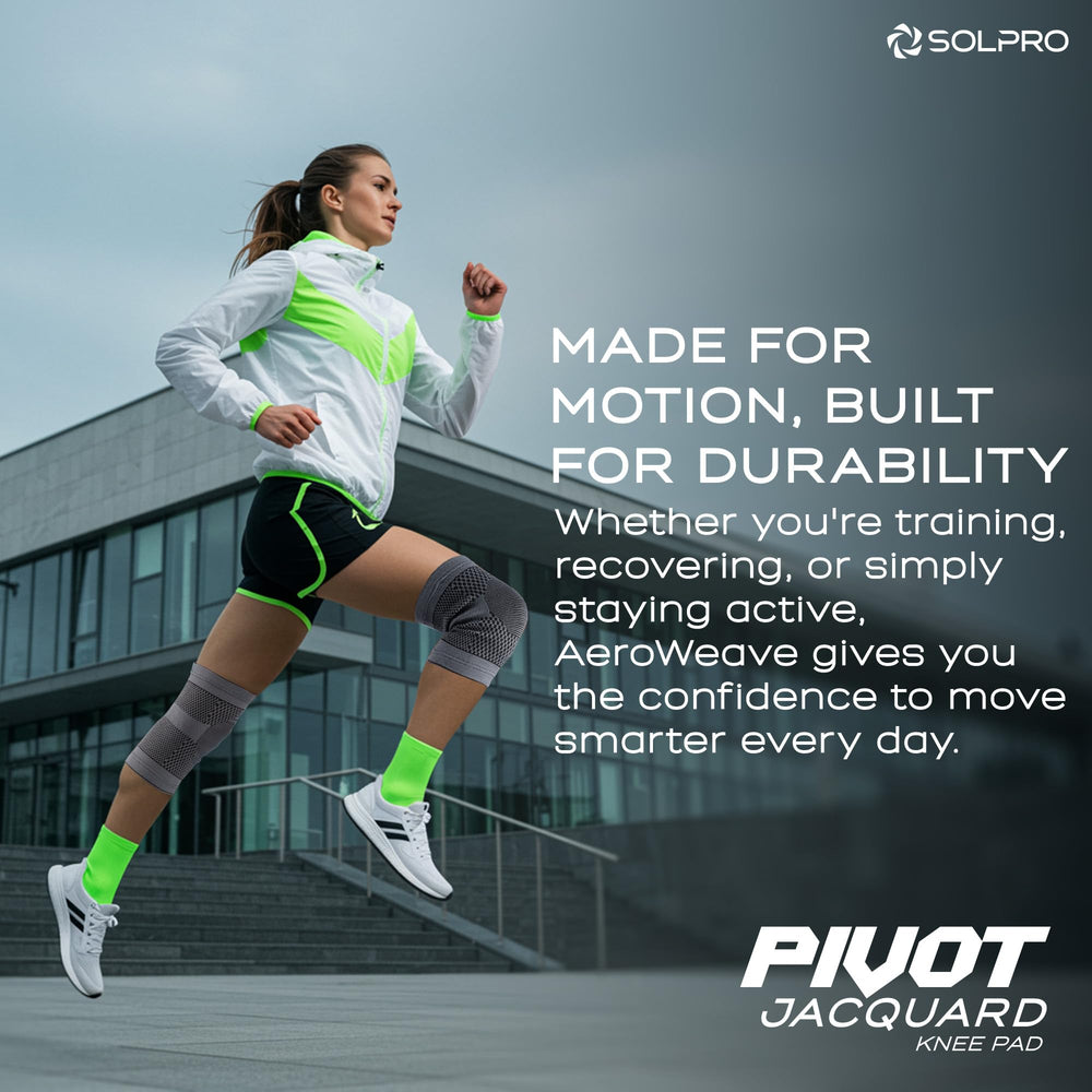 Solpro Pivot Knee Support for Men & Women | Medium