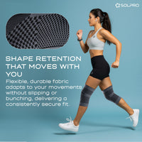 Solpro Pivot Knee Support for Men & Women | Medium