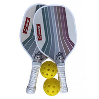 Airavat Blast Wooden Pickleball Paddle Set (Combo of 2 Pc Pickleball Paddles, 2 Pc Balls & 1 Premium Pickle Bag) - Best Price online Prokicksports.com