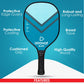 Airavat Blast 7406 Pickleball Paddle Set – 13mm | 2 Paddles + 2 Balls + Carry Bag | USAPA Approved | Lightweight Power & Control | Premium Grip | Tournament Ready (Yellow, Blue) - Best Price online Prokicksports.com