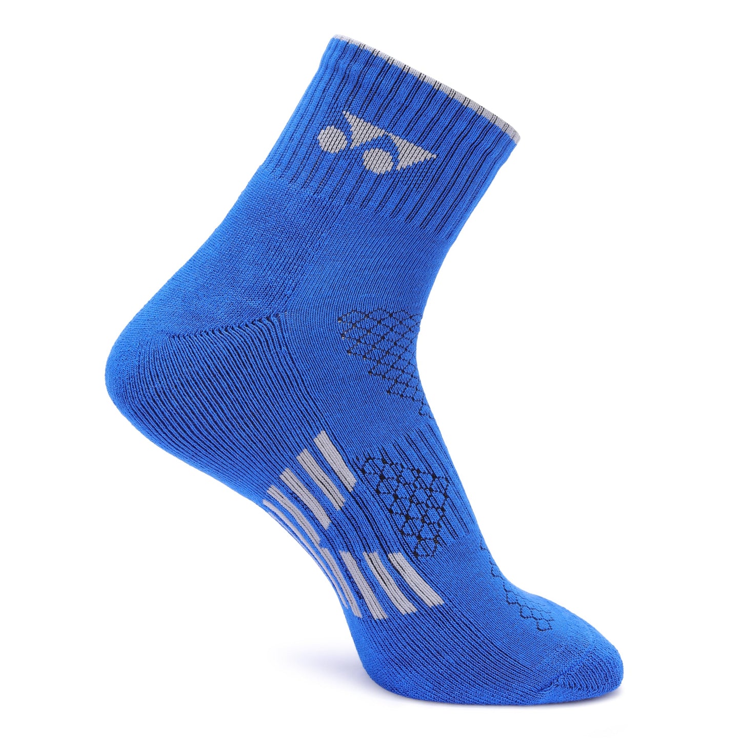 Yonex 2575SX1 TruDry Quarter Length Performance Sports Socks (1 Pair) | Breathable Moisture-Wicking Cotton Cushion Socks