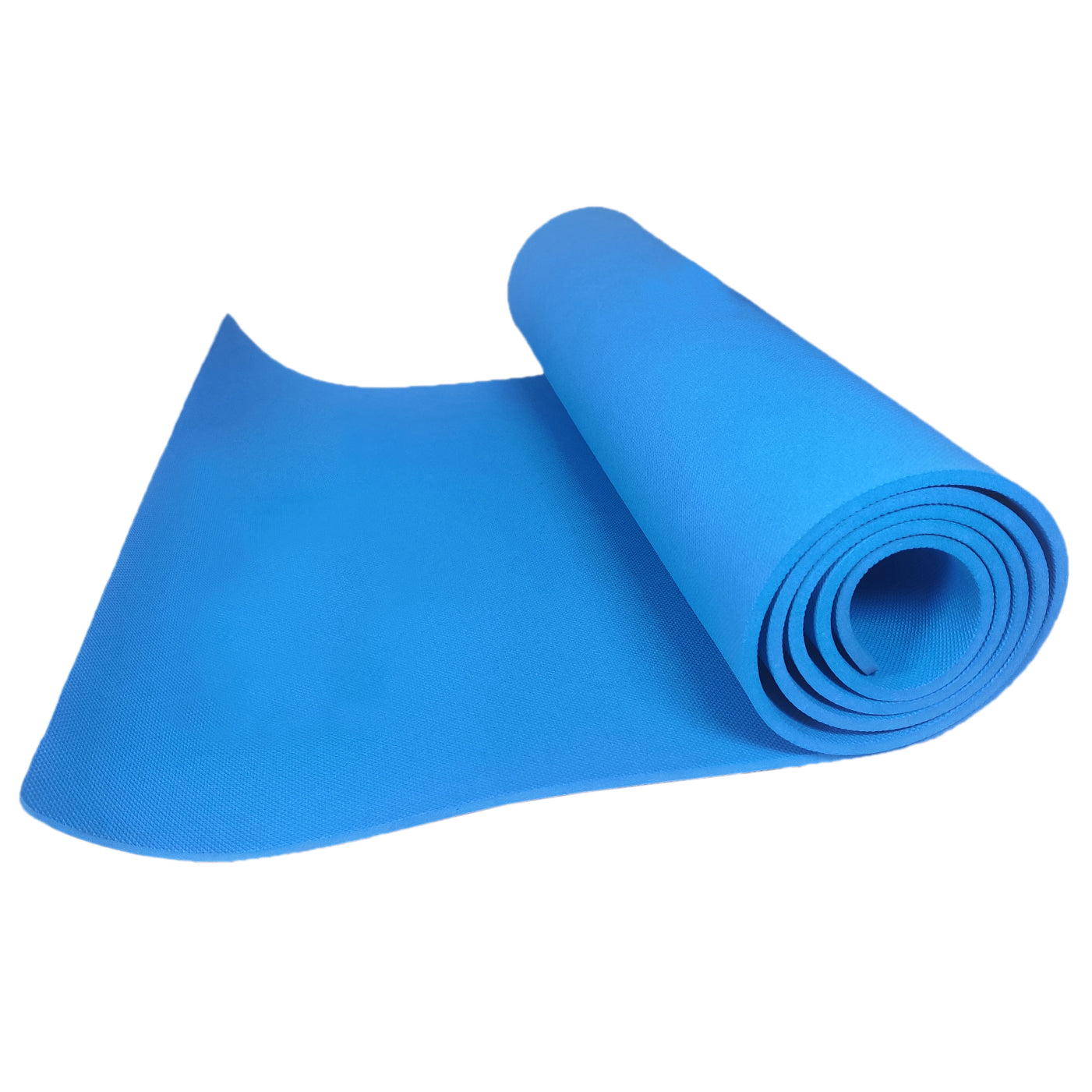 Buy Anti-Skid EVA Classic 4mm Yoga Mat with Strap (Blue) at 47% OFF Online