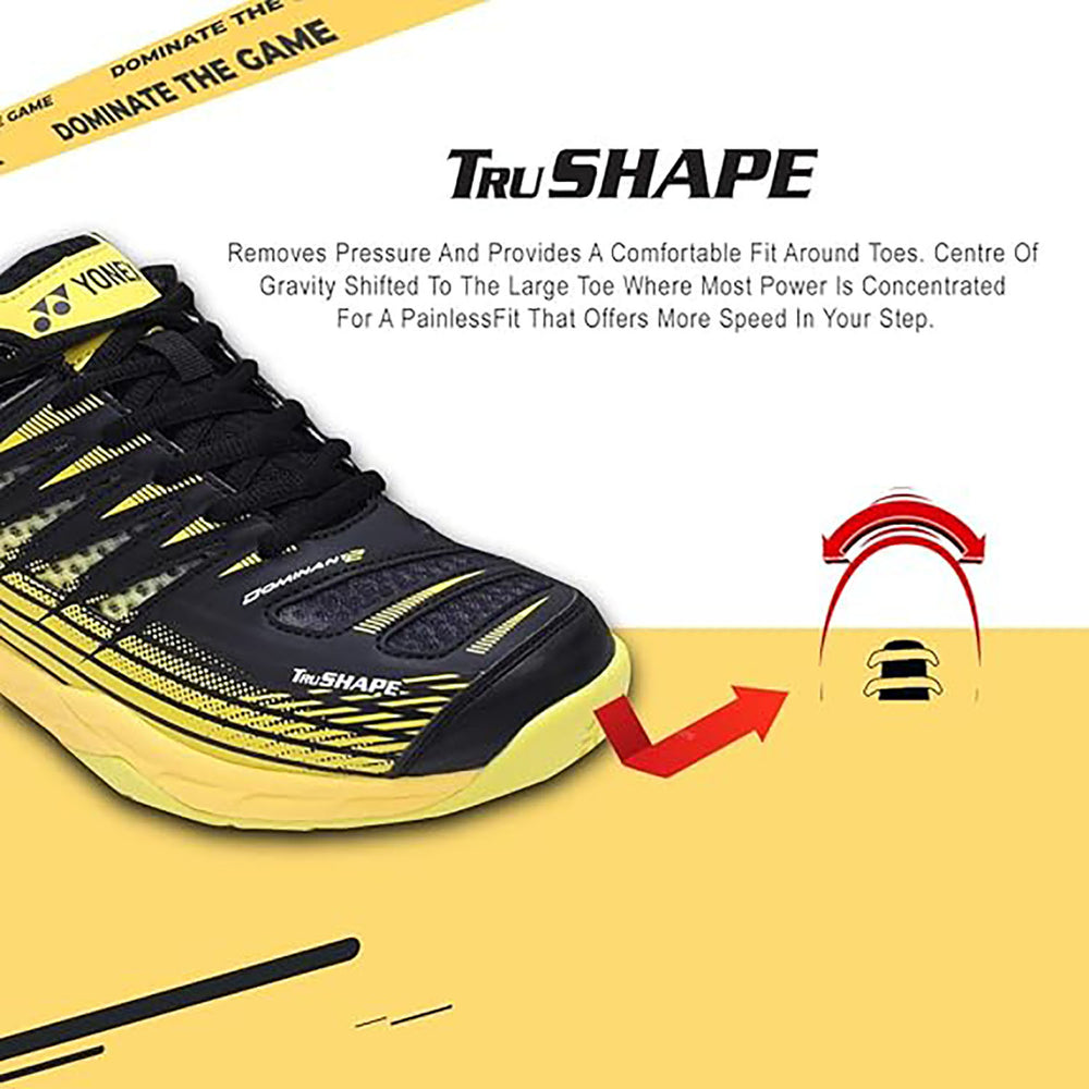 Yonex Tour Dominant 2 Men’s Badminton Shoes – Lightweight, Non-Marking, Shock Absorbing Sole with Superior Grip for Indoor Court Performance - Best Price online Prokicksports.com