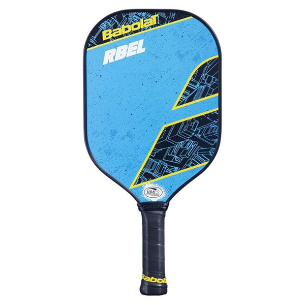 Babolat RBEL Pickleball Paddle – Lightweight and Durable Paddle for Enhanced Precision and Power | Blue/Black/Yellow – 215 Grams