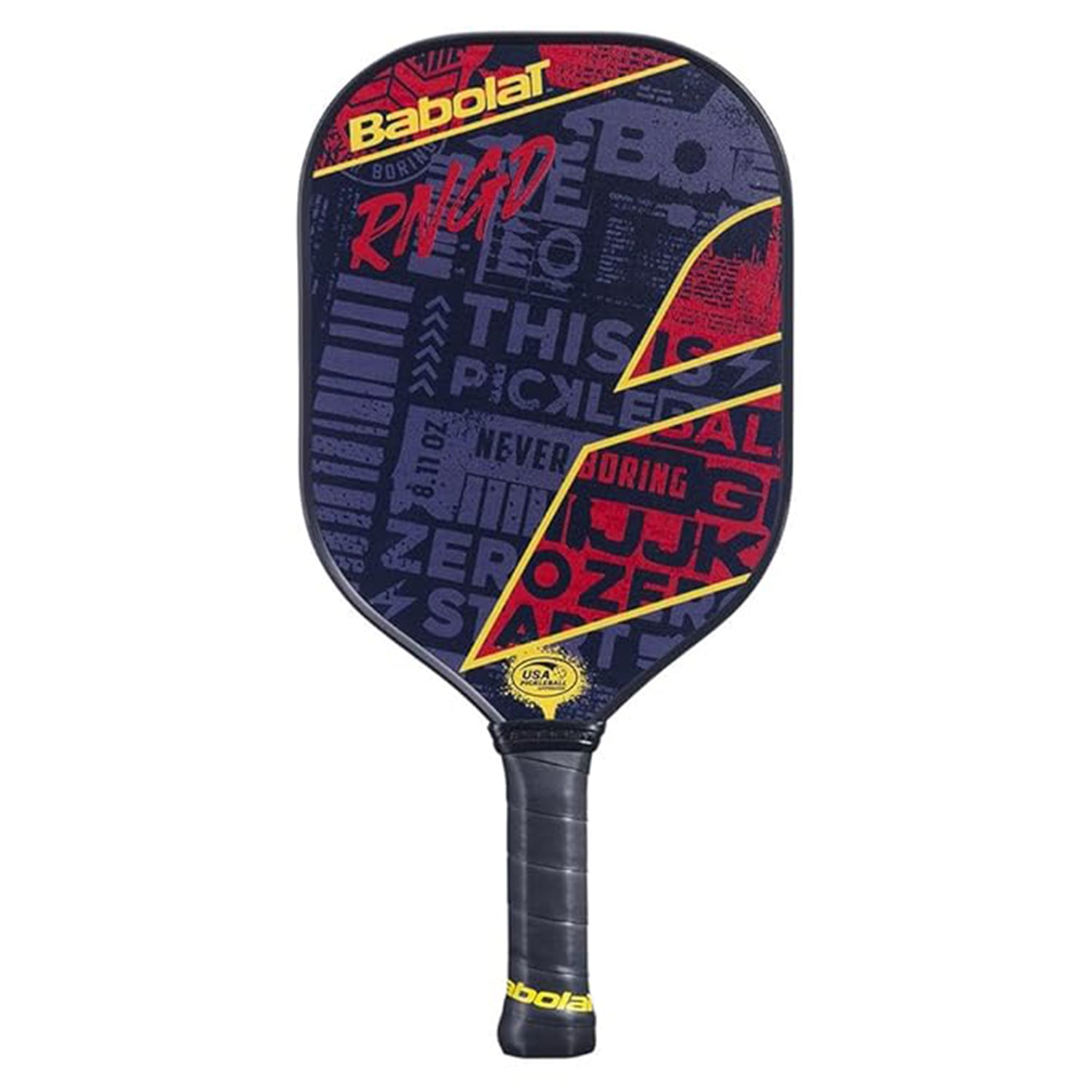 Babolat RNGD Pickleball Paddle, Black/Red - 230g | Lightweight, High Power & Control | Perfect for All Skill Levels - Best Price online Prokicksports.com