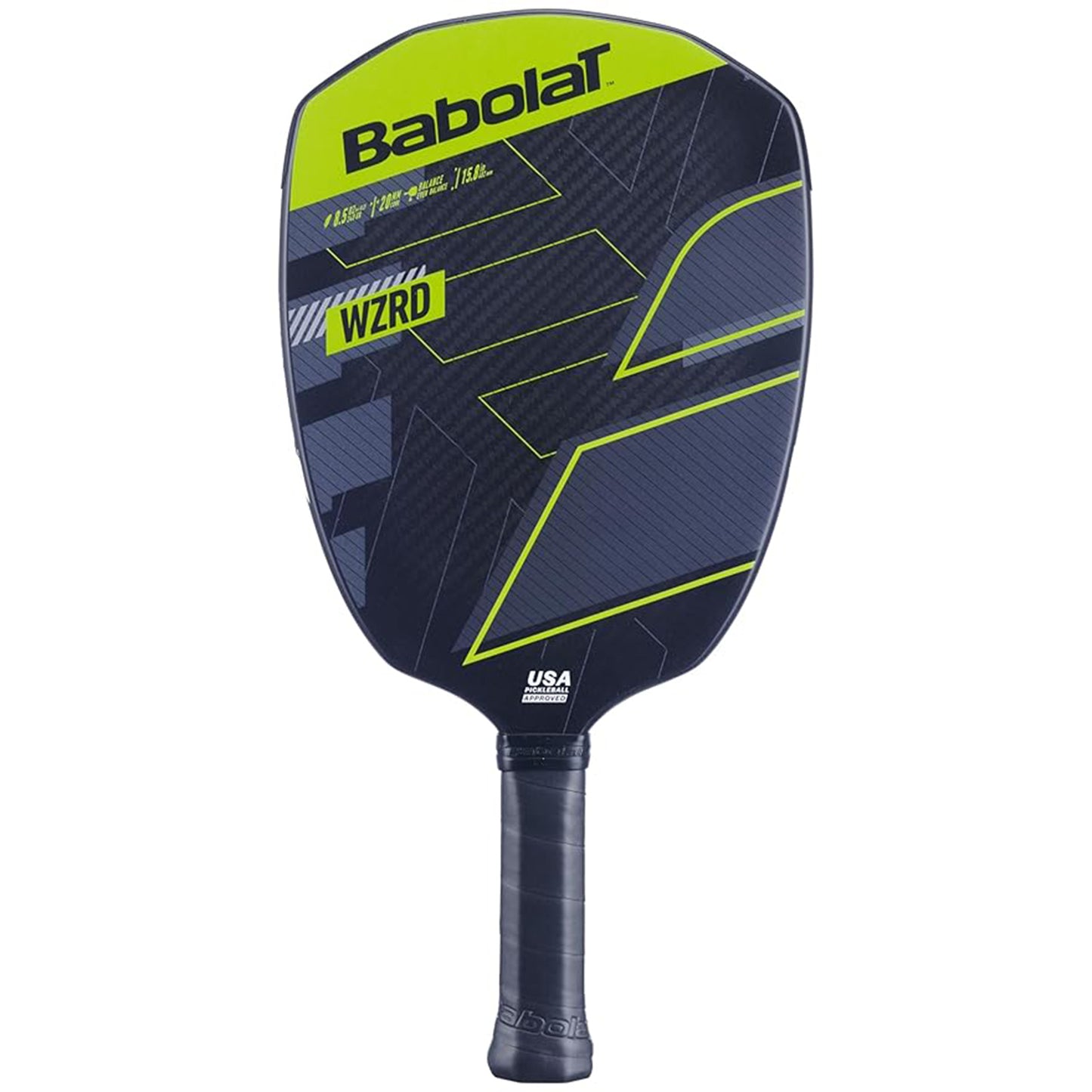 Babolat WZRD Pickleball Paddle, Black/Green - 240g | High Power, Superior Control | Premium Pickleball Paddle for Competitive Play - Best Price online Prokicksports.com