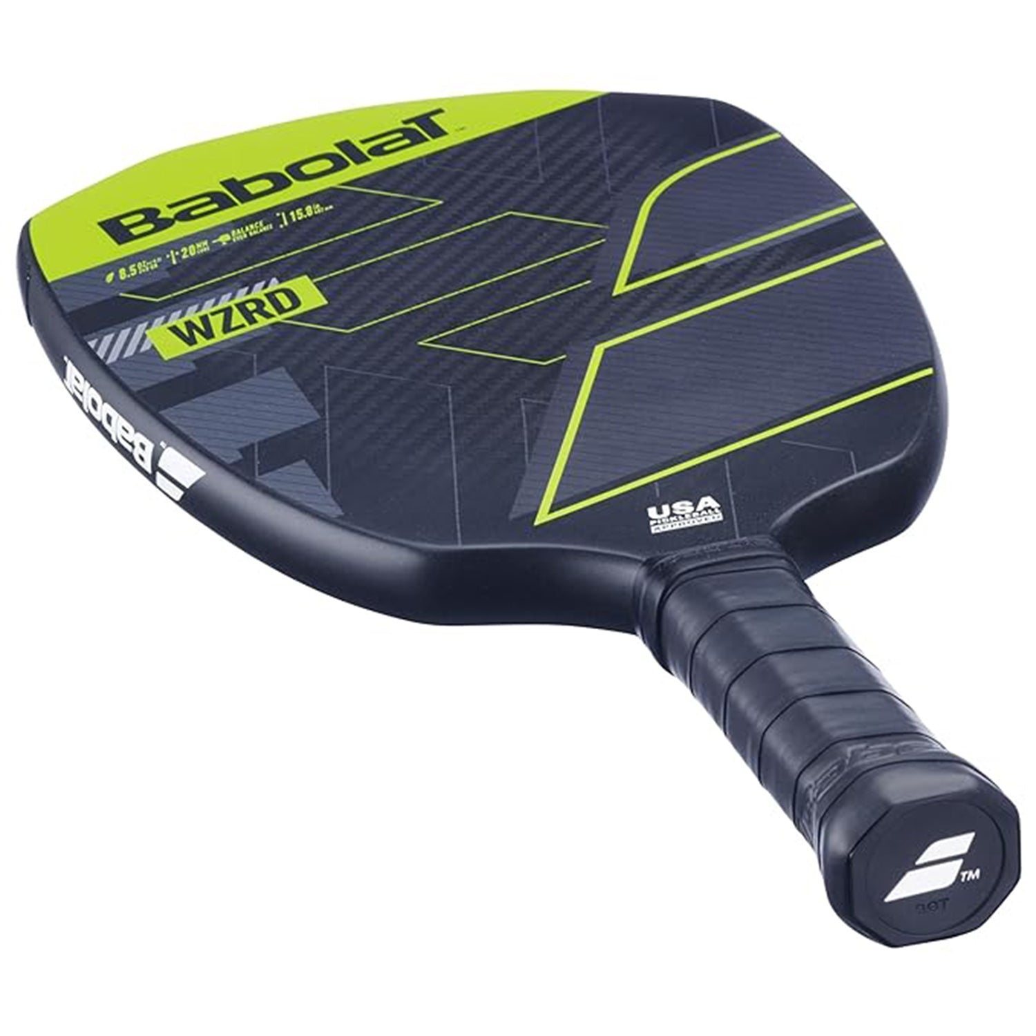 Babolat WZRD Pickleball Paddle, Black/Green - 240g | High Power, Superior Control | Premium Pickleball Paddle for Competitive Play - Best Price online Prokicksports.com