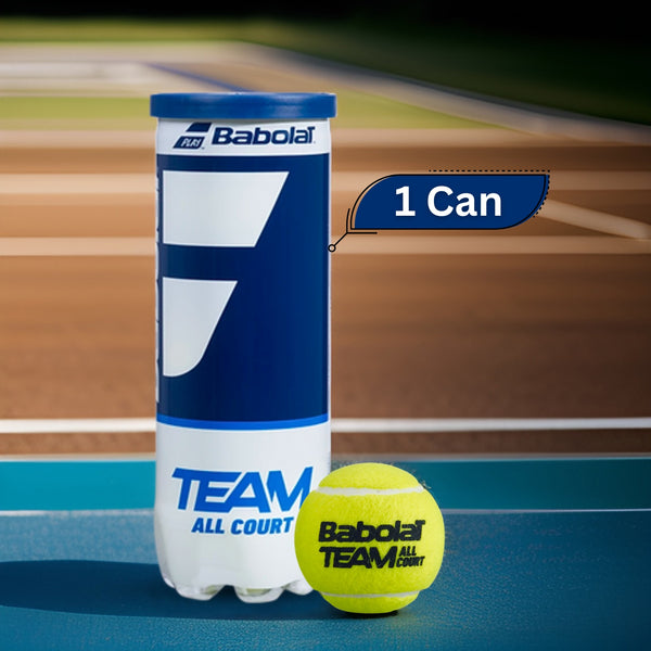 Babolat Team All Court Tennis Balls Can (1 Can)