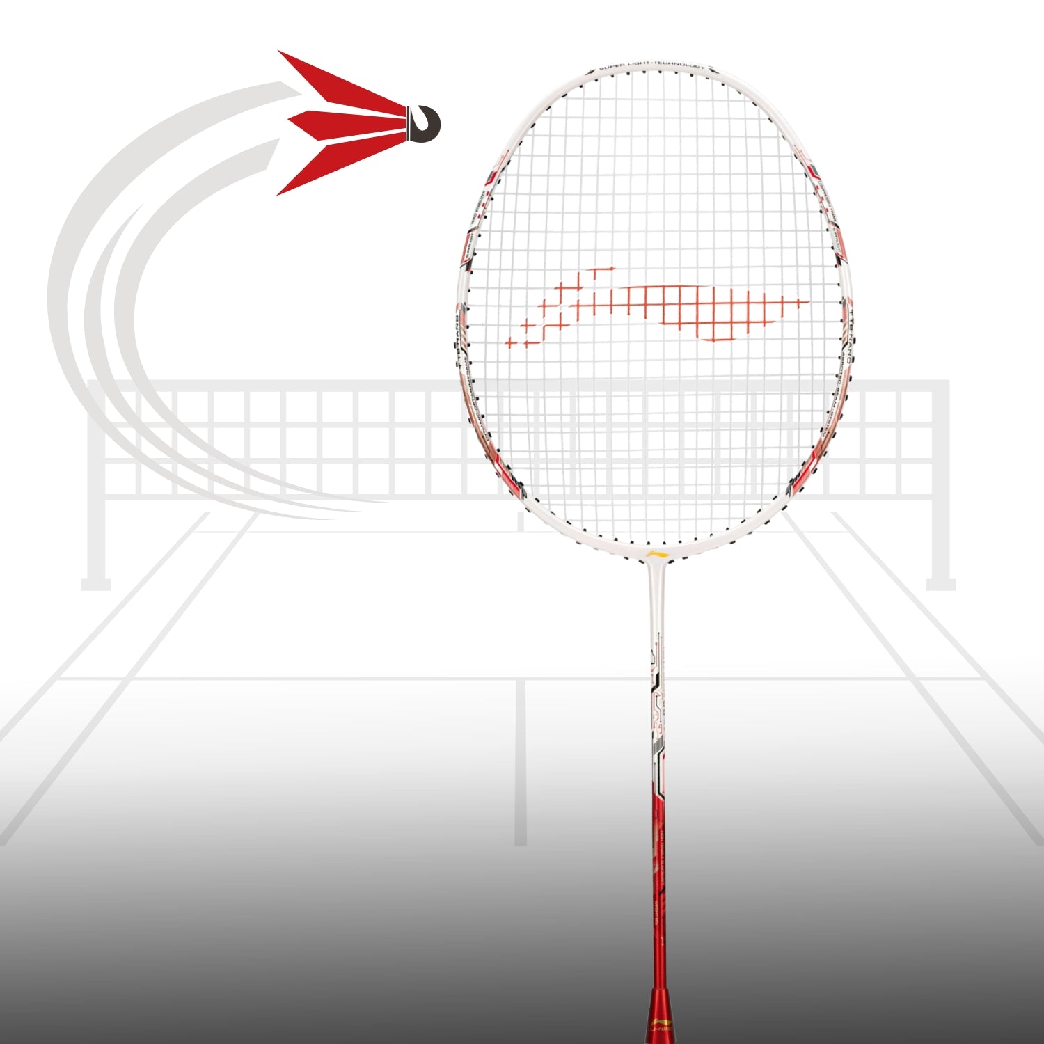 Li-Ning Air-Force 80 G3 Carbon Fibre Strung Badminton Racquet - Best Price online Prokicksports.com