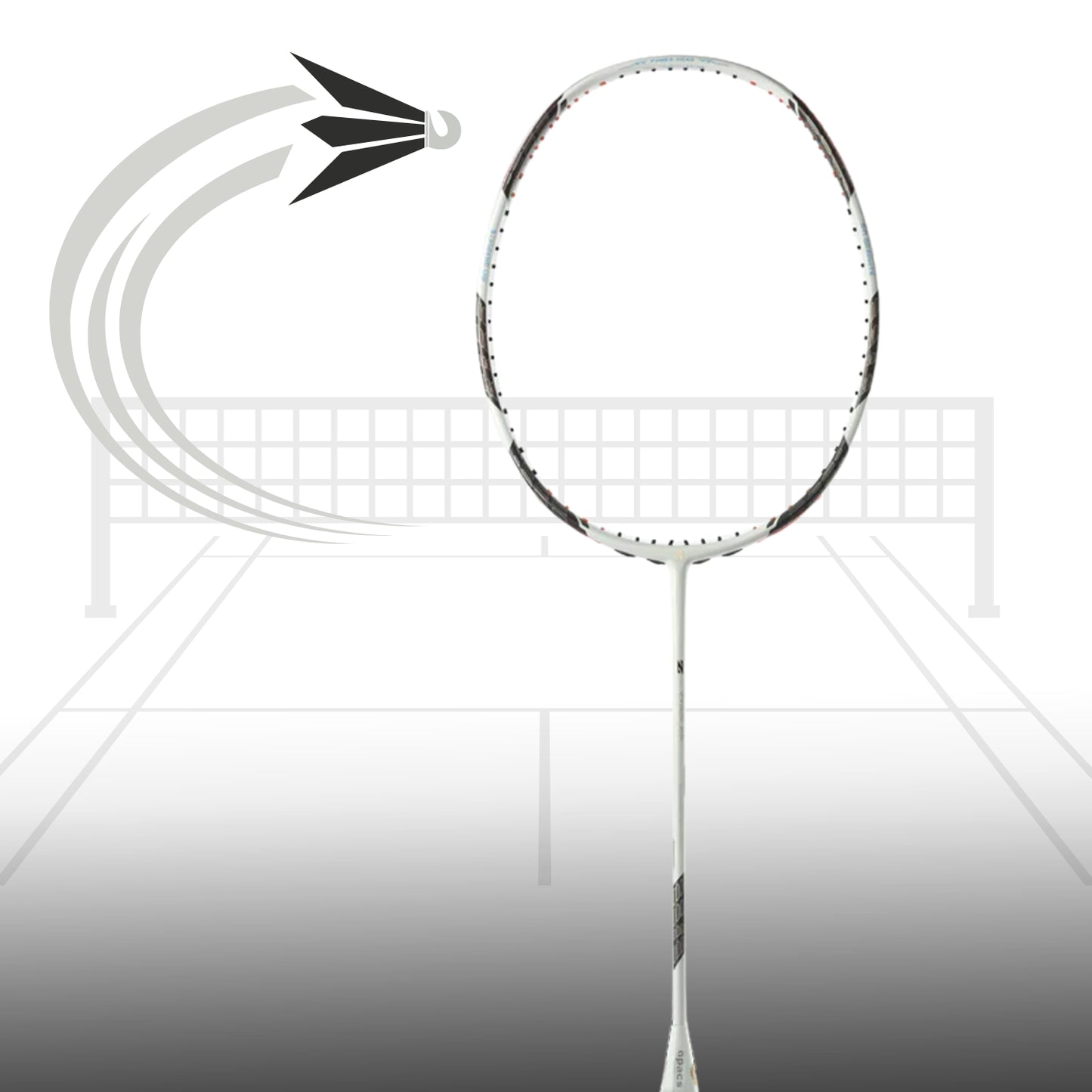 Apacs Z-Ziggler Lite Unstrung Badminton Racquet - without Cover - Best Price online Prokicksports.com