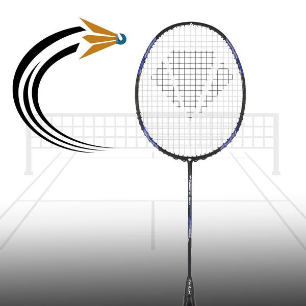 Carlton Carbotec 2200 High Flex Badminton Racquet (Black) – Power Meets Precision