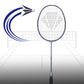 Carlton Carbotec 5200 Strung Badminton Racquet – High-Tension Carbon Frame Racket for Intermediate to Advanced Players | Black/Blue | Lightweight & Powerful - Best Price online Prokicksports.com