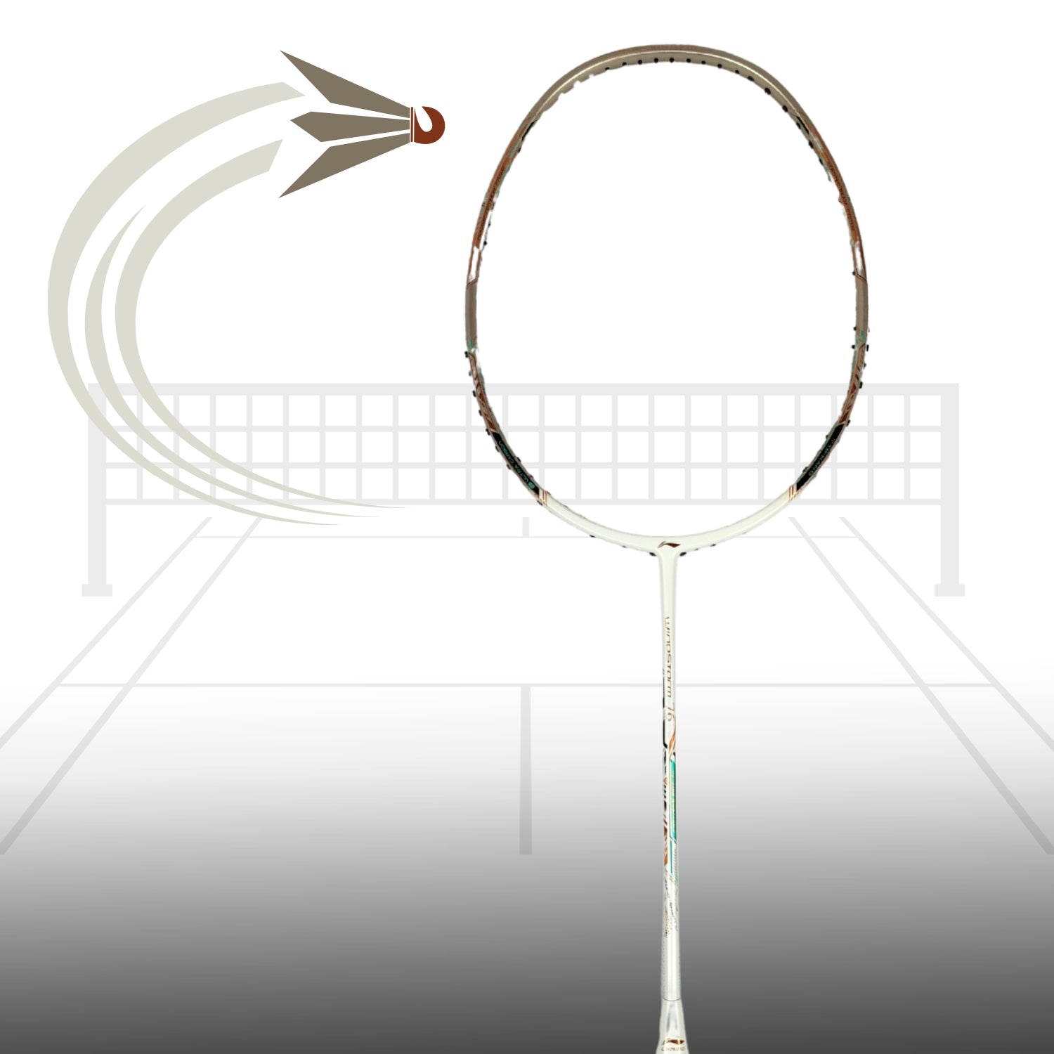 Li-Ning Windstorm 76 Unstrung Badminton Racquet - Best Price online Prokicksports.com