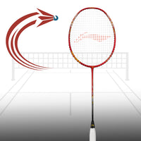Li-Ning AXFORCE 20R G5 (4U5) Unstrung Badminton Racquet, Red/Black - Best Price online Prokicksports.com