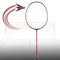 Apacs Dual Power Speed Badminton Racquet – Unstrung, Lightweight Graphite Frame, High Tension Support, Power & Speed Balance, With Cover Included - Best Price online Prokicksports.com