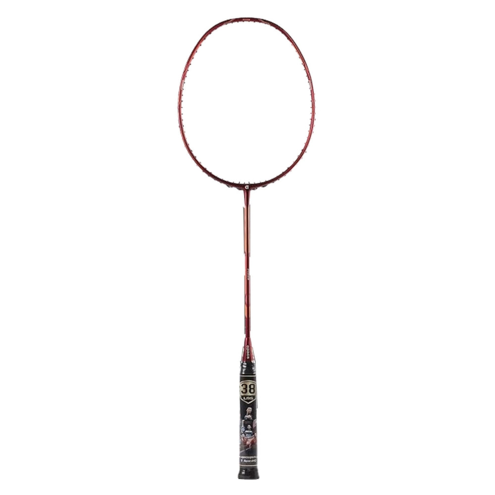 Apacs Dual Power Speed Badminton Racquet – Unstrung, Lightweight Graphite Frame, High Tension Support, Power & Speed Balance, With Cover Included - Best Price online Prokicksports.com