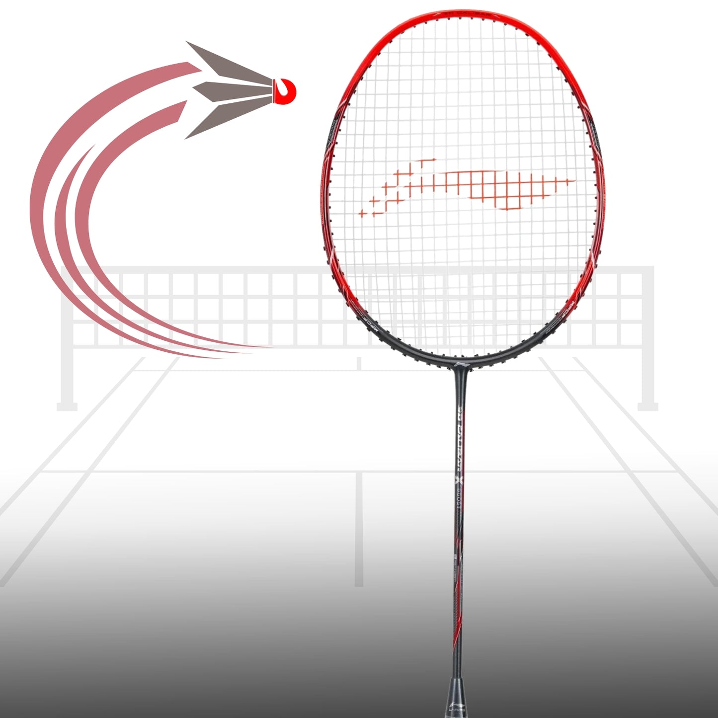 Li-Ning 3D Calibar X Boost Badminton Racquet - Best Price online Prokicksports.com