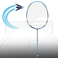 Babolat Satelite Lite Strung Badminton Racquet - Ultra-Lightweight Performance Racquet, Blue/Black (Unisex) - Best Price online Prokicksports.com
