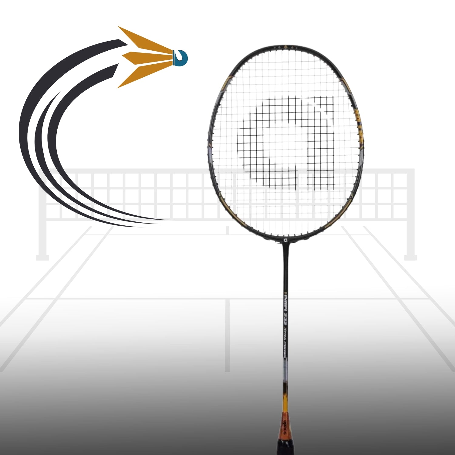 Apacs Finapi 232 Xtra Power Badminton Racket without Cover (4U-G1) - Best Price online Prokicksports.com