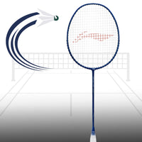 Li-Ning Wind Lite Stealth Strung Badminton Racket - 78 Grams - Best Price online Prokicksports.com