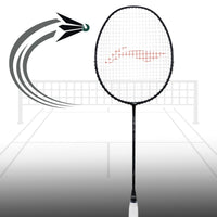 Li-Ning Wind Lite Stealth Strung Badminton Racket - 77 Grams - Best Price online Prokicksports.com