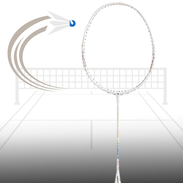 Apacs 77 Accurate Unstrung Badminton Racquet | 4UG2 Frame for Speed & Precision | Lightweight High-Performance Racquet - Best Price online Prokicksports.com