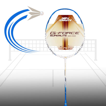 Li-Ning G-Force 5800 Superlite Badminton Racket | Ultra-Light 5U6 | Unstrung Racquet for Precision & Power - Best Price online Prokicksports.com