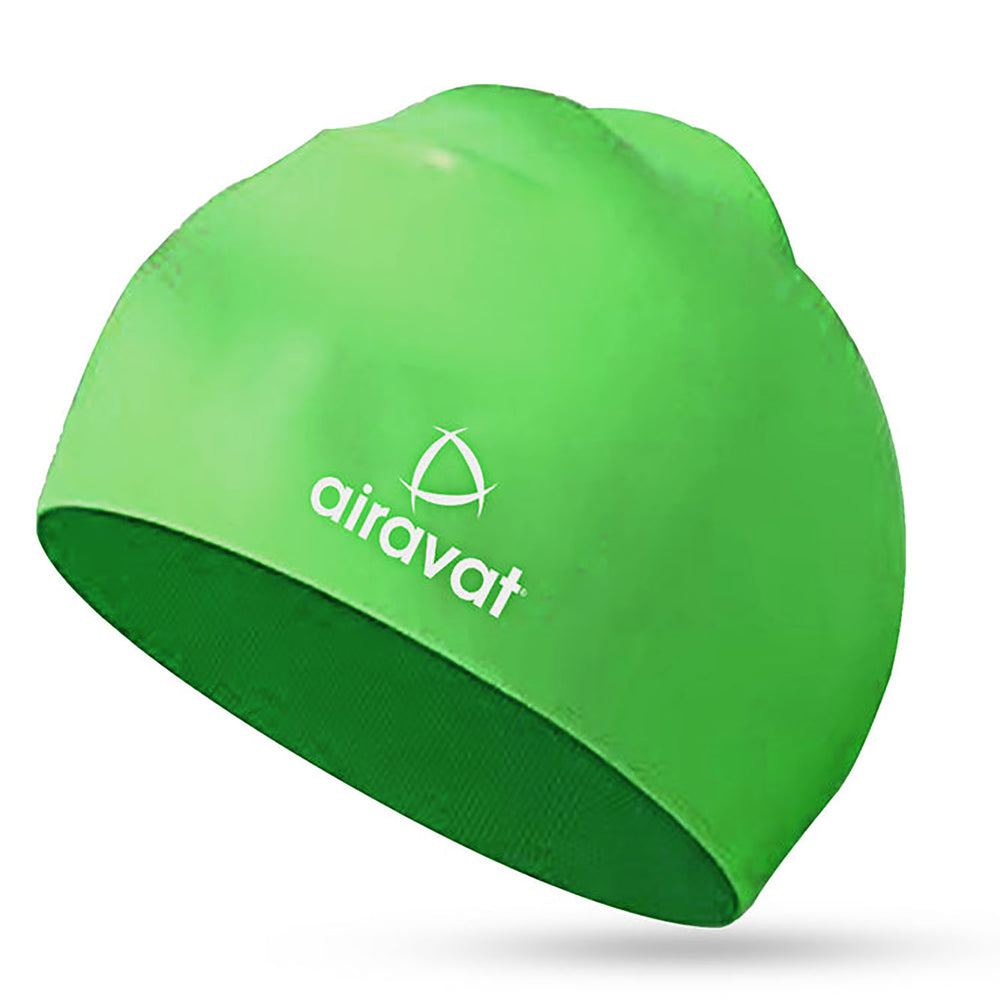 Airavat 001 Basic Swimming Cap | Waterproof, Stretchable & Comfortable | Unisex Swim Cap for Men, Women & Kids