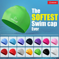 Airavat 001 Basic Swimming Cap | Waterproof, Stretchable & Comfortable | Unisex Swim Cap for Men, Women & Kids