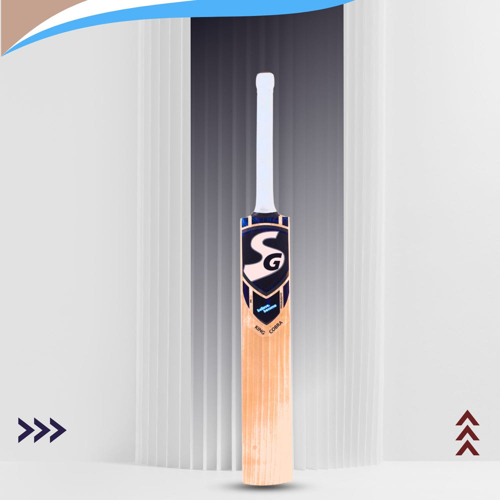 SG King Cobra English Willow Cricket Bat (Color May Vary)