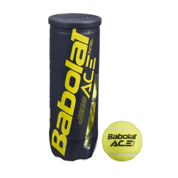 Babolat Padel Ace X3 Padel Balls - Pack of 3 (1 Can)